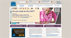 Desktop Screenshot of lsac.org
