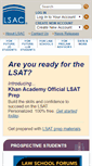 Mobile Screenshot of lsac.org