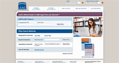 Desktop Screenshot of officialguide.lsac.org