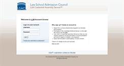 Desktop Screenshot of llm.lsac.org